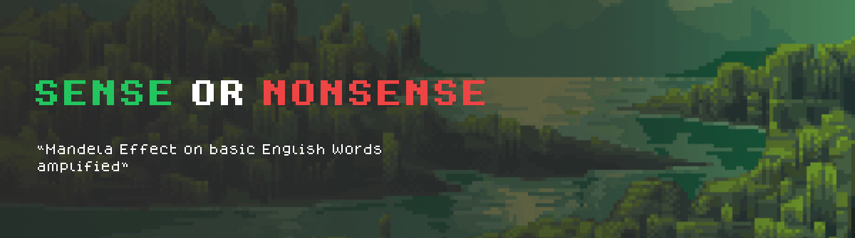 Sense Or Nonsense